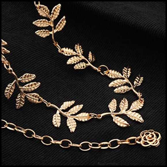 Metal Waist Chain Belt with Adjustable Lobster Claw Clasp main image 4